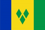Флаг страны Сент-Винсент и Гренадина