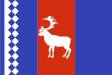Флаг района Тазовский ЯНАО