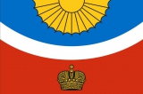 Флаг района Тихвинский Ленинградская область