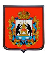 Герб Новгородской области (гербовое панно)