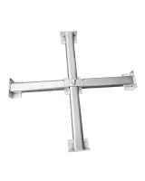 Основание для мобильного флагштока Крест 68х68см